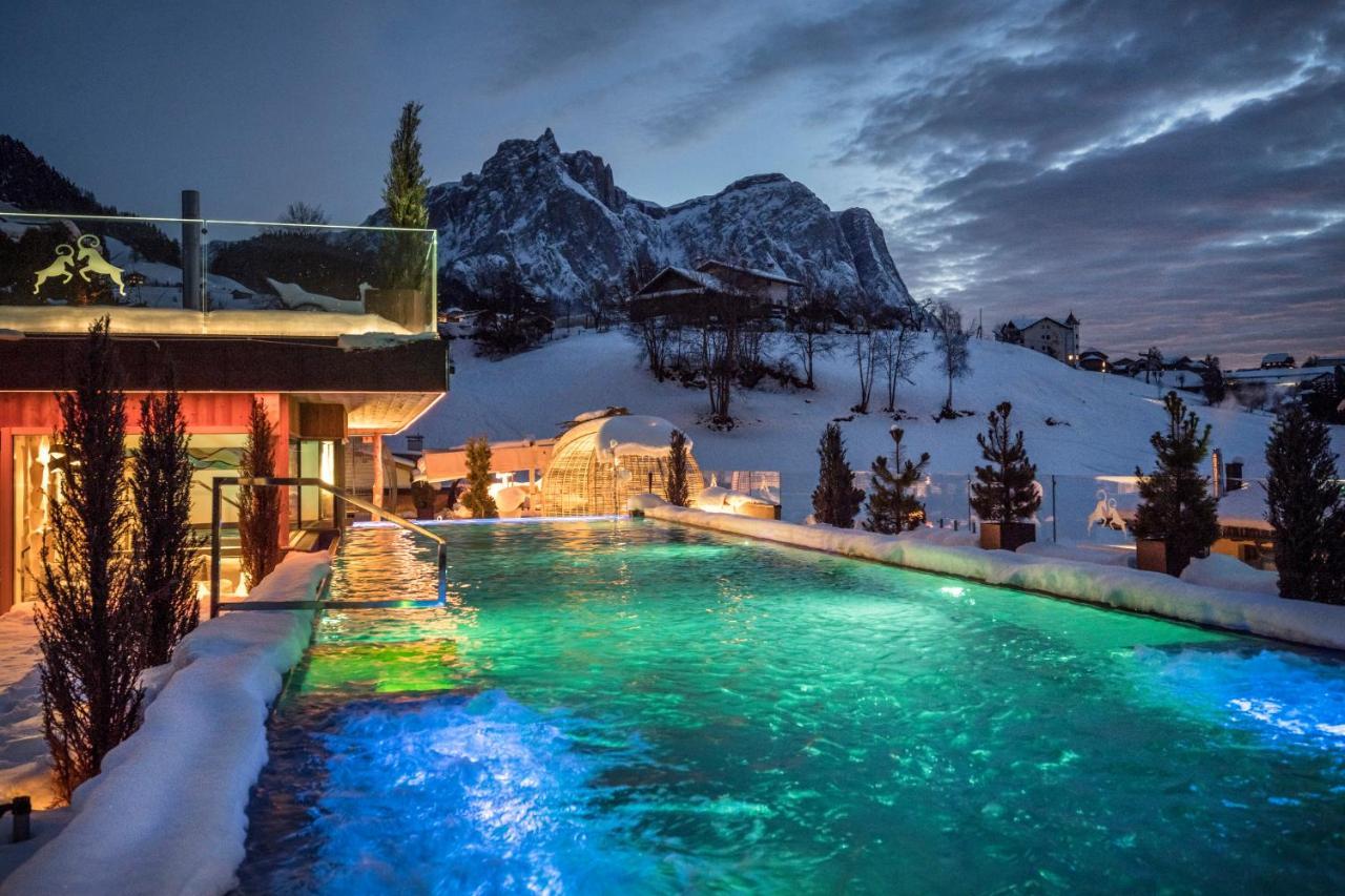 ABINEA Dolomiti Romantic SPA Hotel Castelrotto Esterno foto