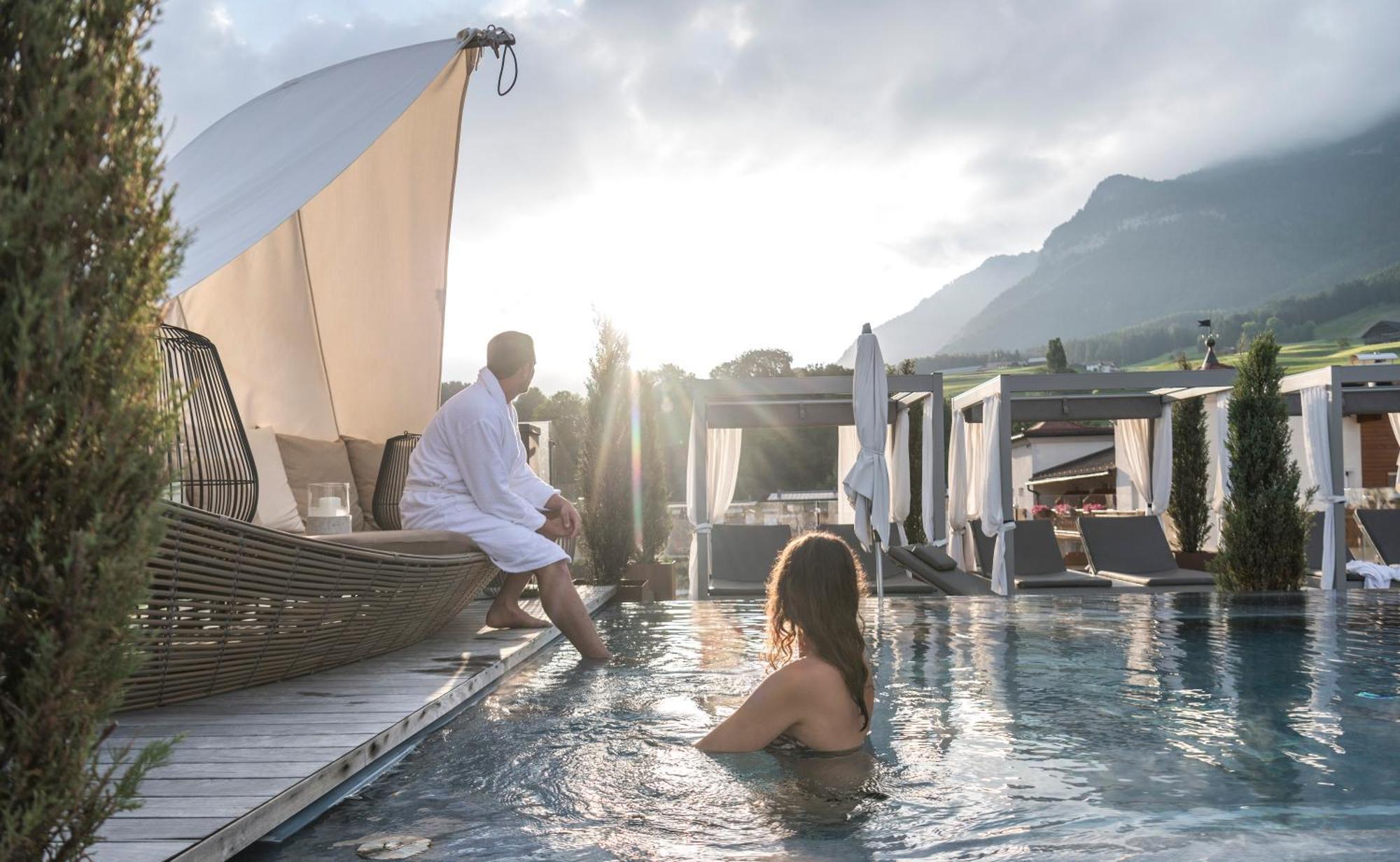 ABINEA Dolomiti Romantic SPA Hotel Castelrotto Esterno foto