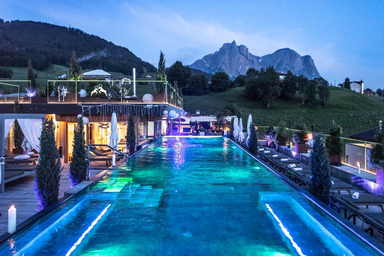 ABINEA Dolomiti Romantic SPA Hotel Castelrotto Esterno foto