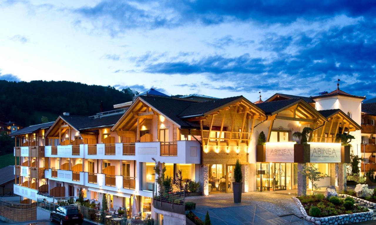 ABINEA Dolomiti Romantic SPA Hotel Castelrotto Esterno foto